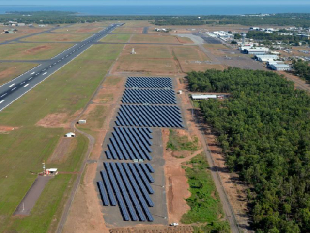 Solar Array Powers Darwin Airport